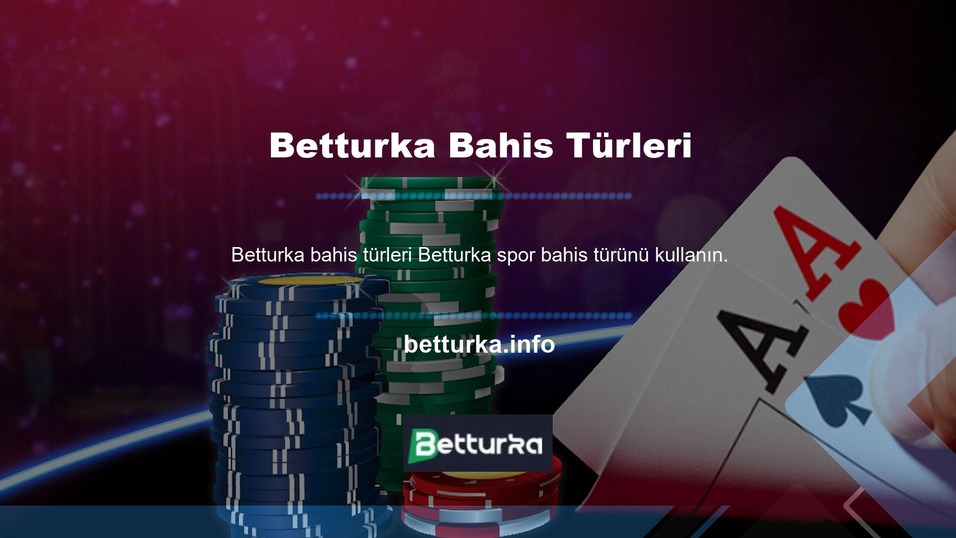 Betturka spor bahis türü üyelere daha fazla seçenek sunar