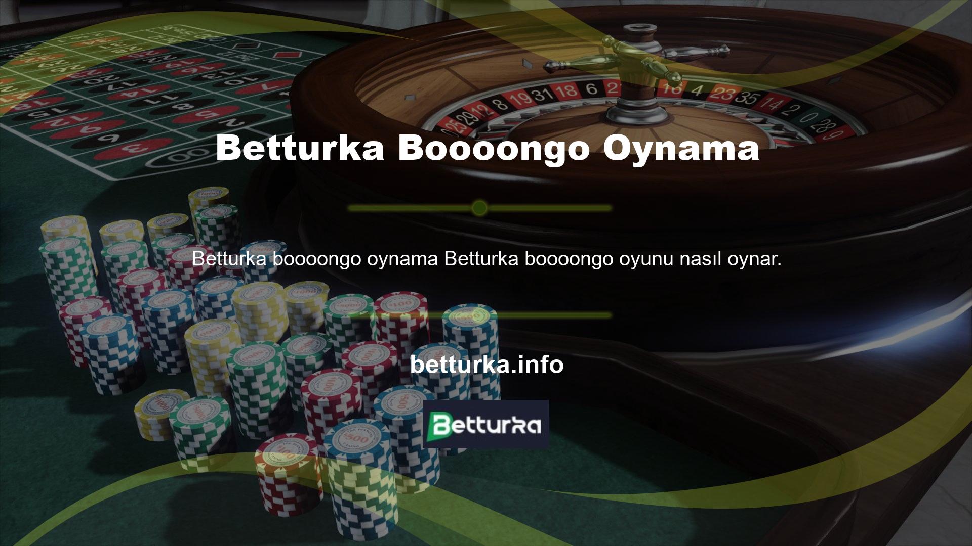 Betturka web sitesi yapısına yayılan Boooong oyunu bir slot makinesi oyunudur