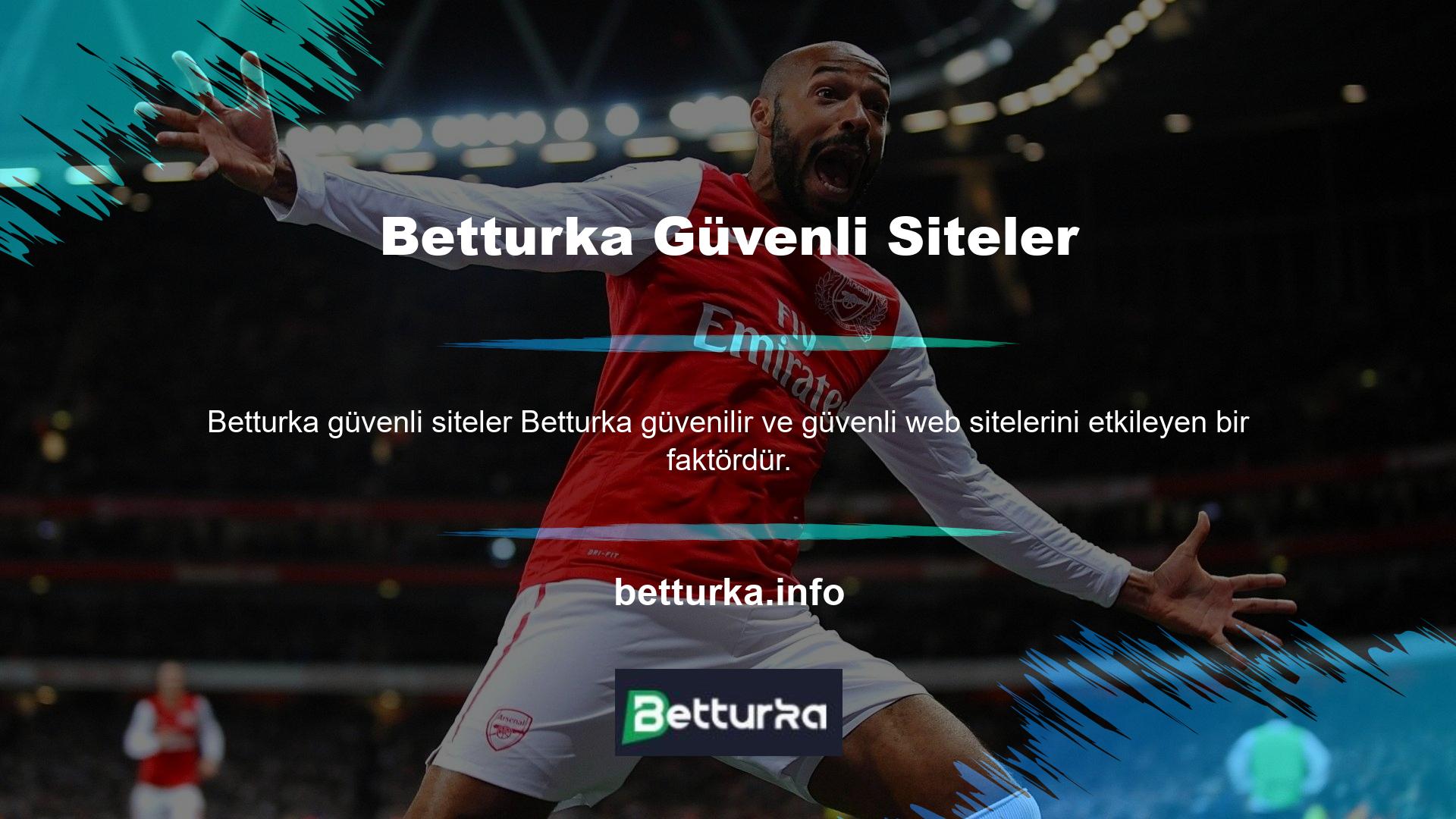 Betturka en güvenilir casino sitesidir